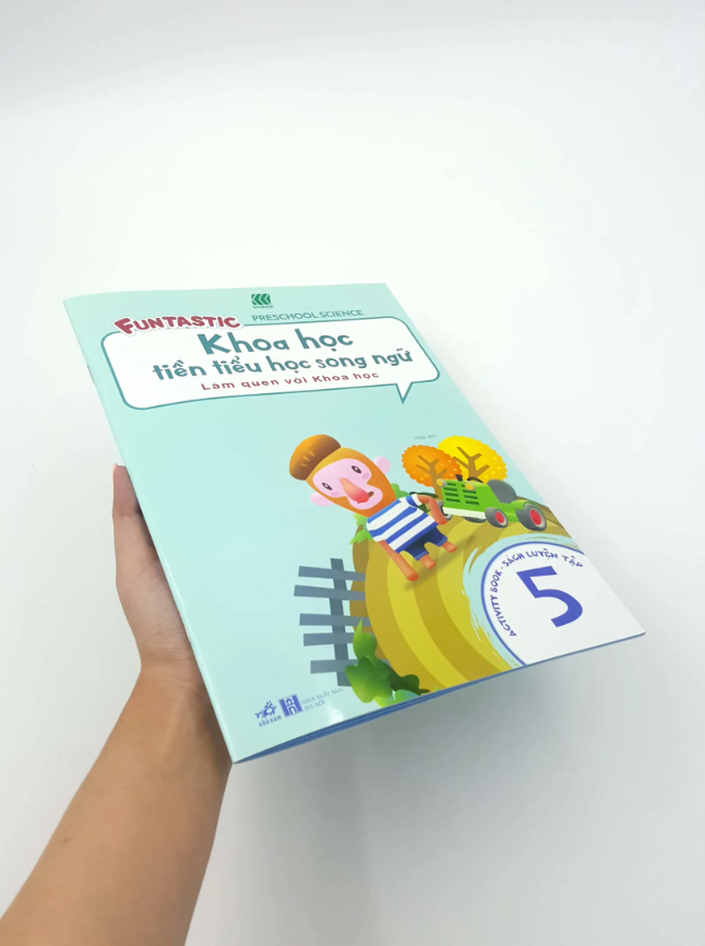 bộ khoa học tiền tiểu học song ngữ- sách luyện tập 5 - Ảnh 9