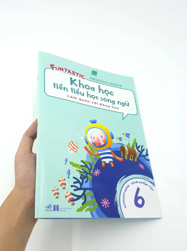 bộ khoa học tiền tiểu học song ngữ- sách luyện tập 6 - Ảnh 10