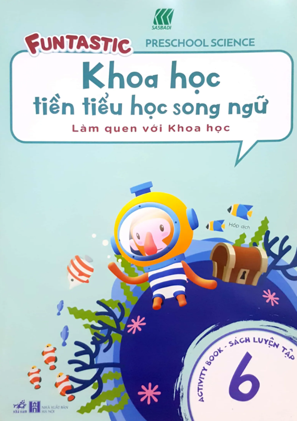 bộ khoa học tiền tiểu học song ngữ- sách luyện tập 6 - Ảnh 2