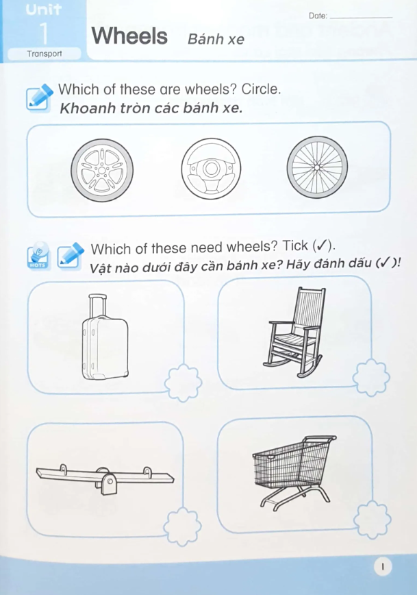 bộ khoa học tiền tiểu học song ngữ- sách luyện tập 6 - Ảnh 4