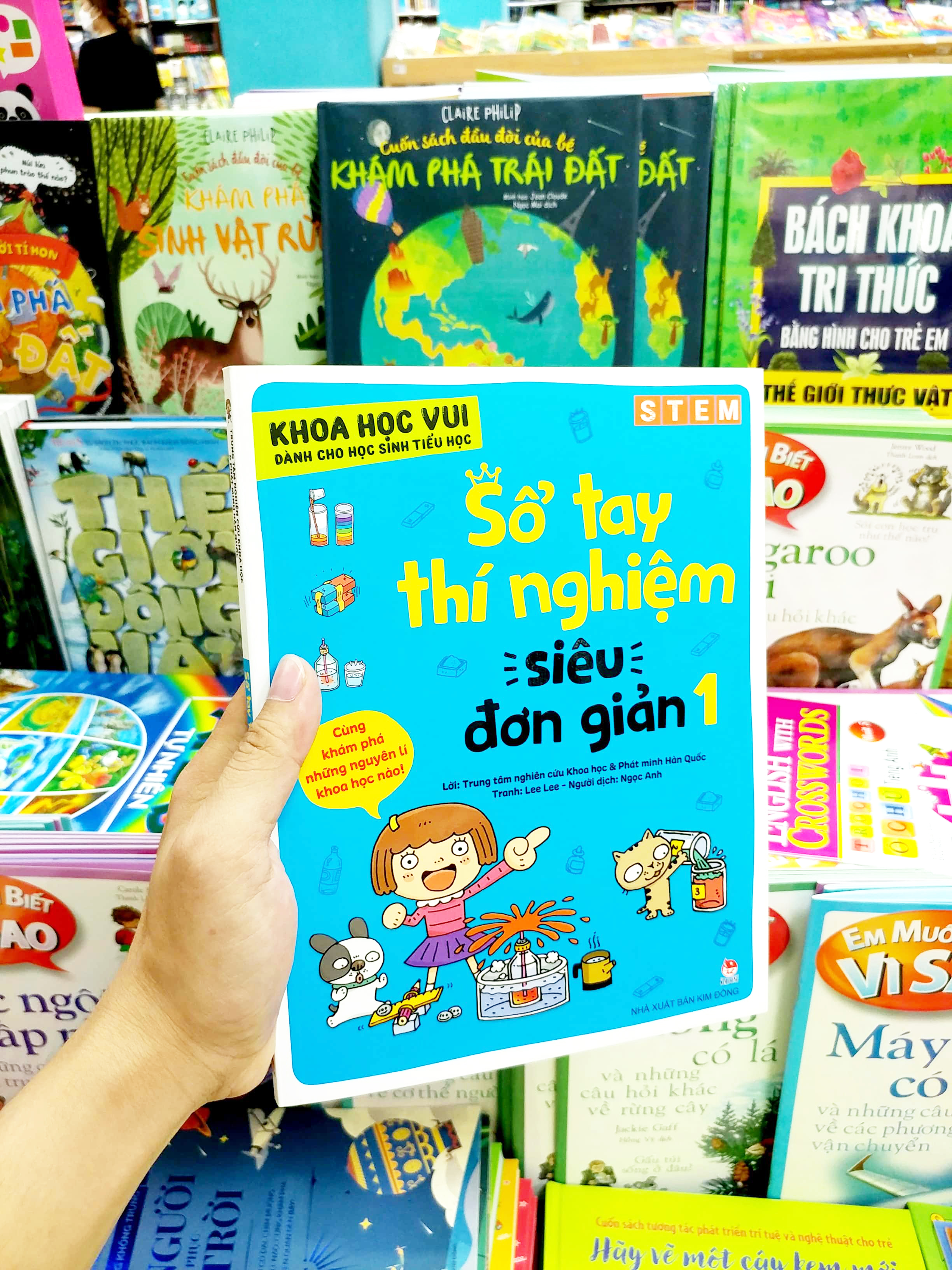 bộ khoa học vui cho học sinh tiểu học - sổ tay thí nghiệm siêu đơn giản - tập 1 - Ảnh 7