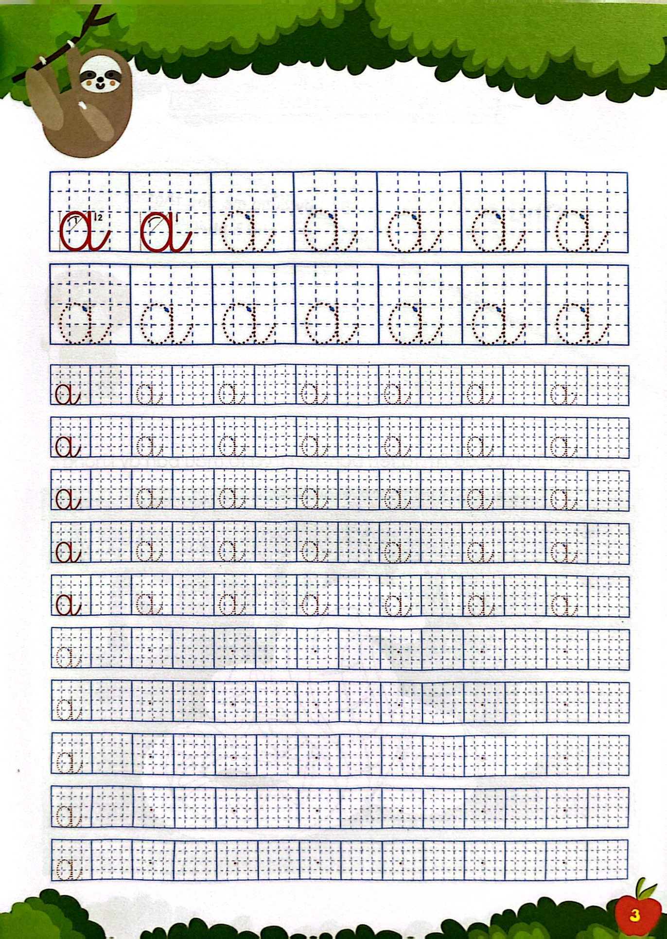 bộ khởi đầu cho bé vào lớp 1 - bé làm quen với chữ thường - tập 1 - Ảnh 4