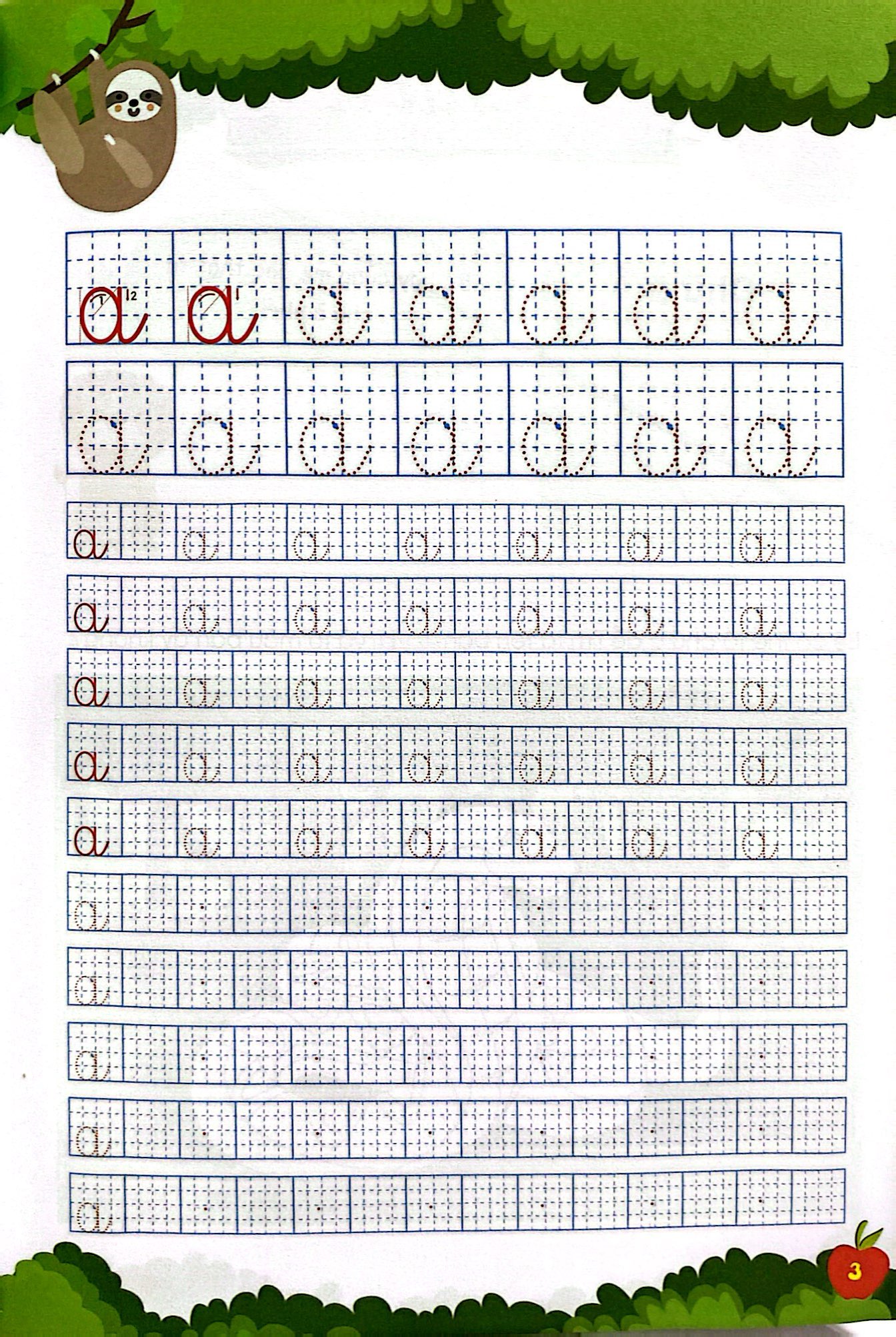 bộ khởi đầu cho bé vào lớp 1 - bé làm quen với chữ thường - tập 1 - Ảnh 5