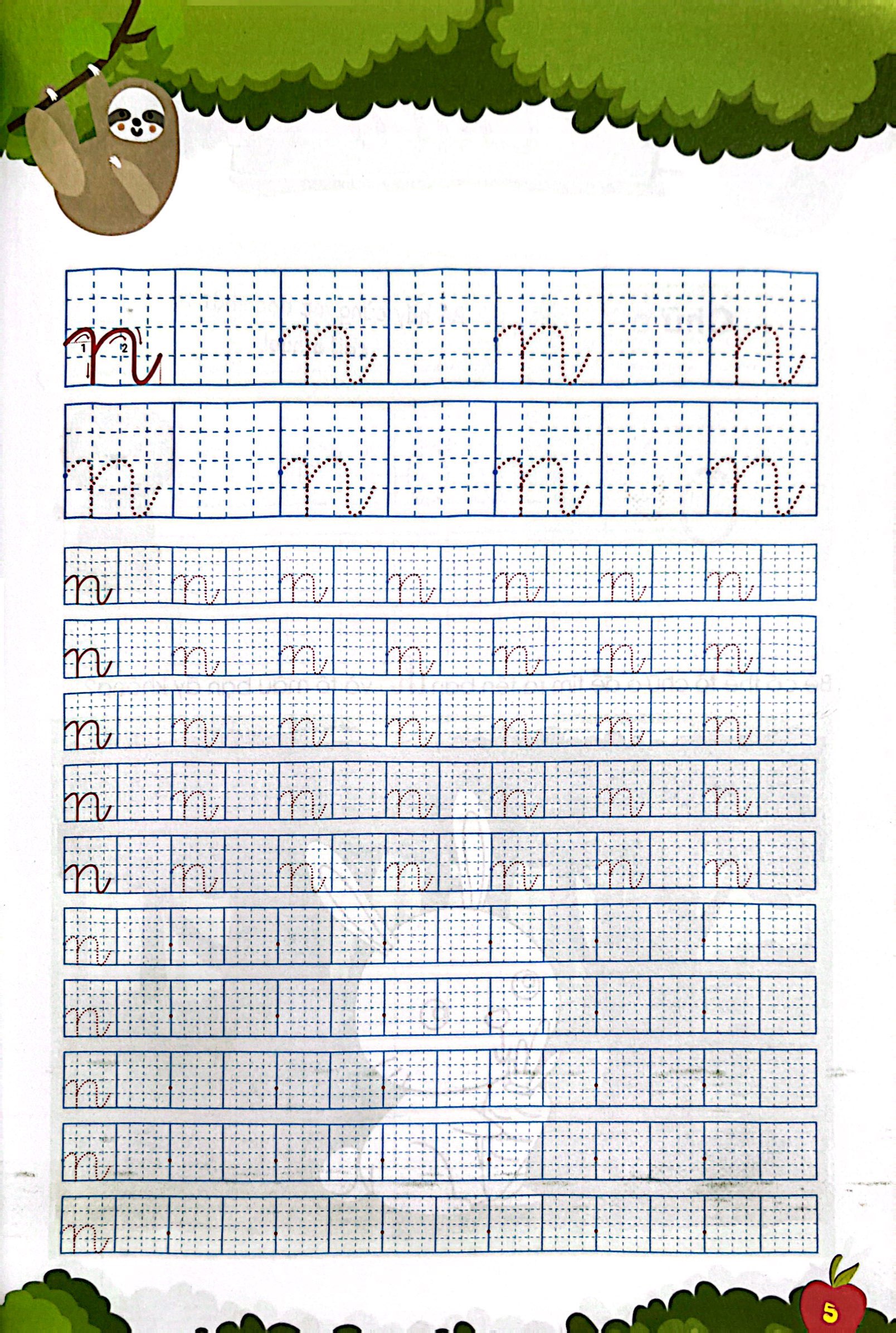bộ khởi đầu cho bé vào lớp 1 - bé làm quen với chữ thường - tập 2 - Ảnh 6