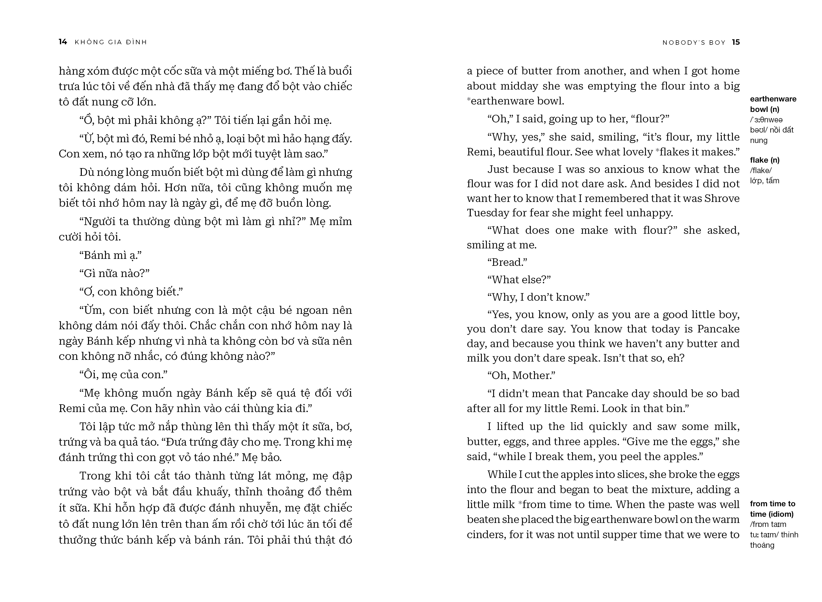 bộ không gia đình - nobodyℹs boy - song ngữ anh-việt - tập 1 - Ảnh 9