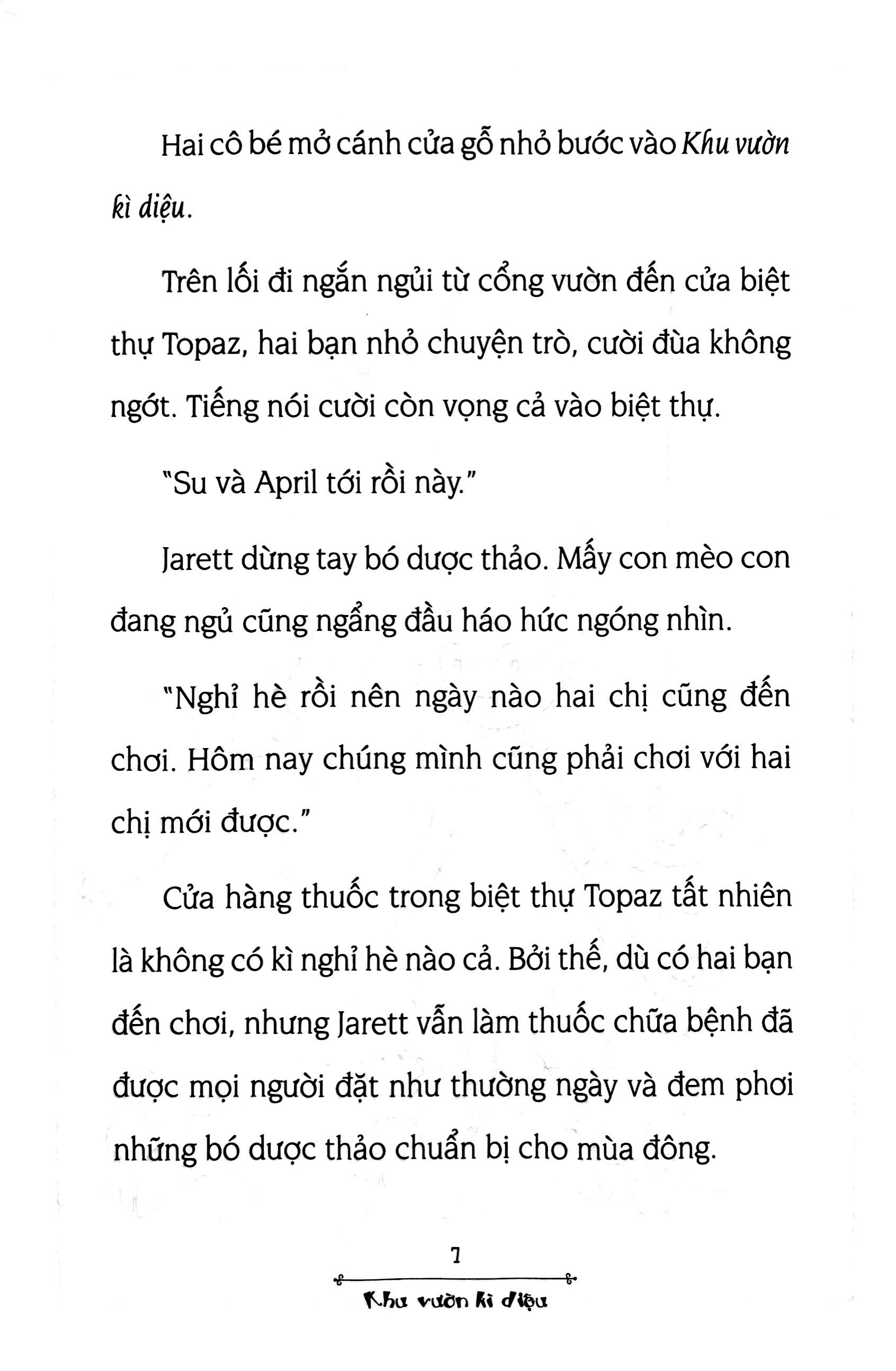 Bộ Khu Vườn Kì Diệu - Tập 4 - Bó Hoa Dược Thảo Và Ba Cô Phù Thủy (Tái Bản 2024) - Ảnh 9