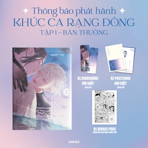 bộ khúc ca rạng đông - tập 1 - tặng kèm bookmark hai mặt + postcard hai mặt + bonus page - Ảnh 2
