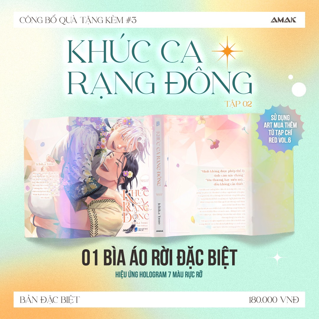 bộ khúc ca rạng đông - tập 2 - bản đặc biệt - tặng kèm 1 bookmark hai mặt + 1 postcard hai mặt + 1 bonus page + 1 bìa áo rời đặc biệt + 1 phong bì + 3 postcard ivory + 2 clearfile a4 ngẫu nhiên + 1 poster a3 - Ảnh 5