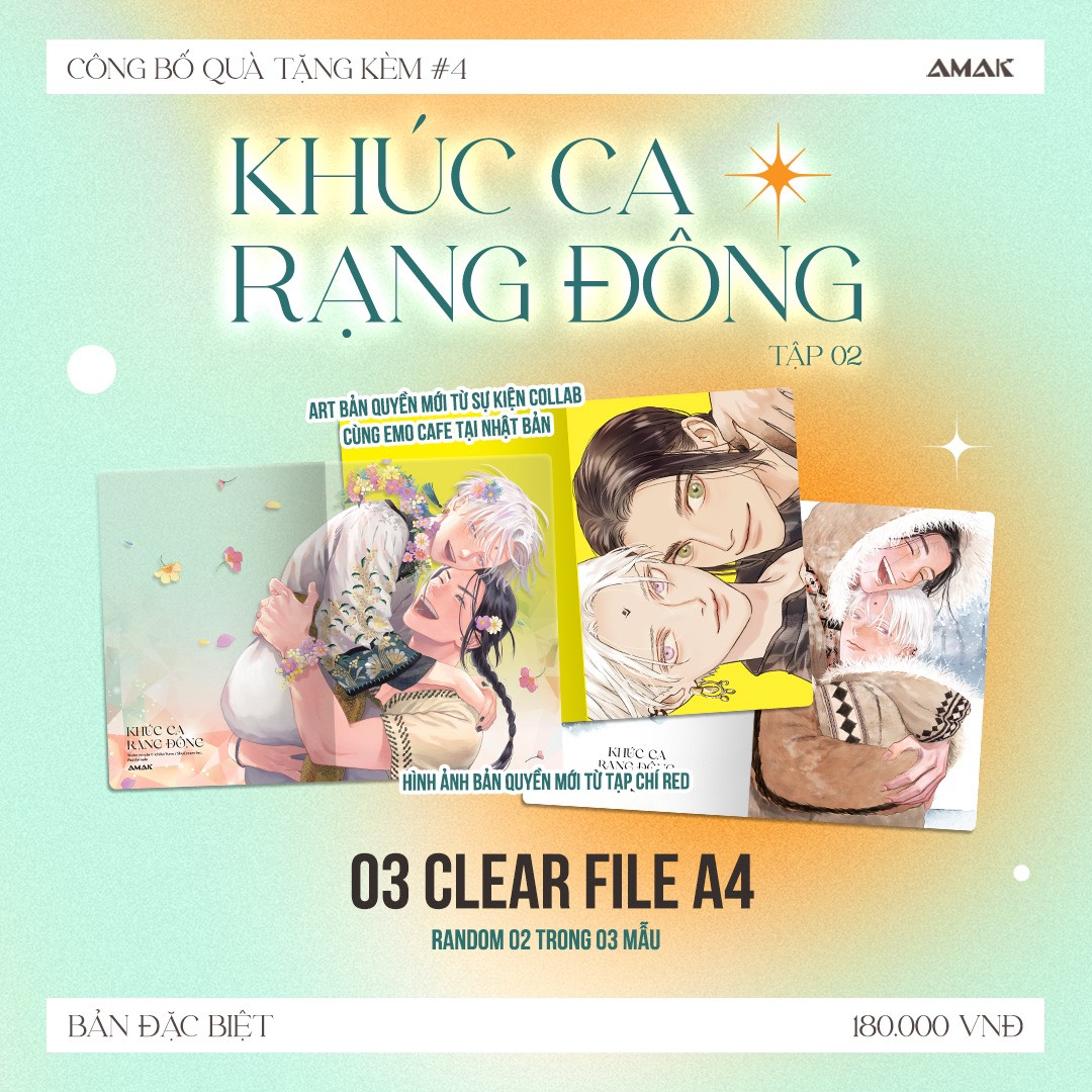 bộ khúc ca rạng đông - tập 2 - bản đặc biệt - tặng kèm 1 bookmark hai mặt + 1 postcard hai mặt + 1 bonus page + 1 bìa áo rời đặc biệt + 1 phong bì + 3 postcard ivory + 2 clearfile a4 ngẫu nhiên + 1 poster a3 - Ảnh 6