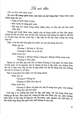 bộ kĩ năng giải toán căn bản và mở rộng lớp 7 - tập 2 (dùng chung cho các bộ sgk hiện hành) - Ảnh 5