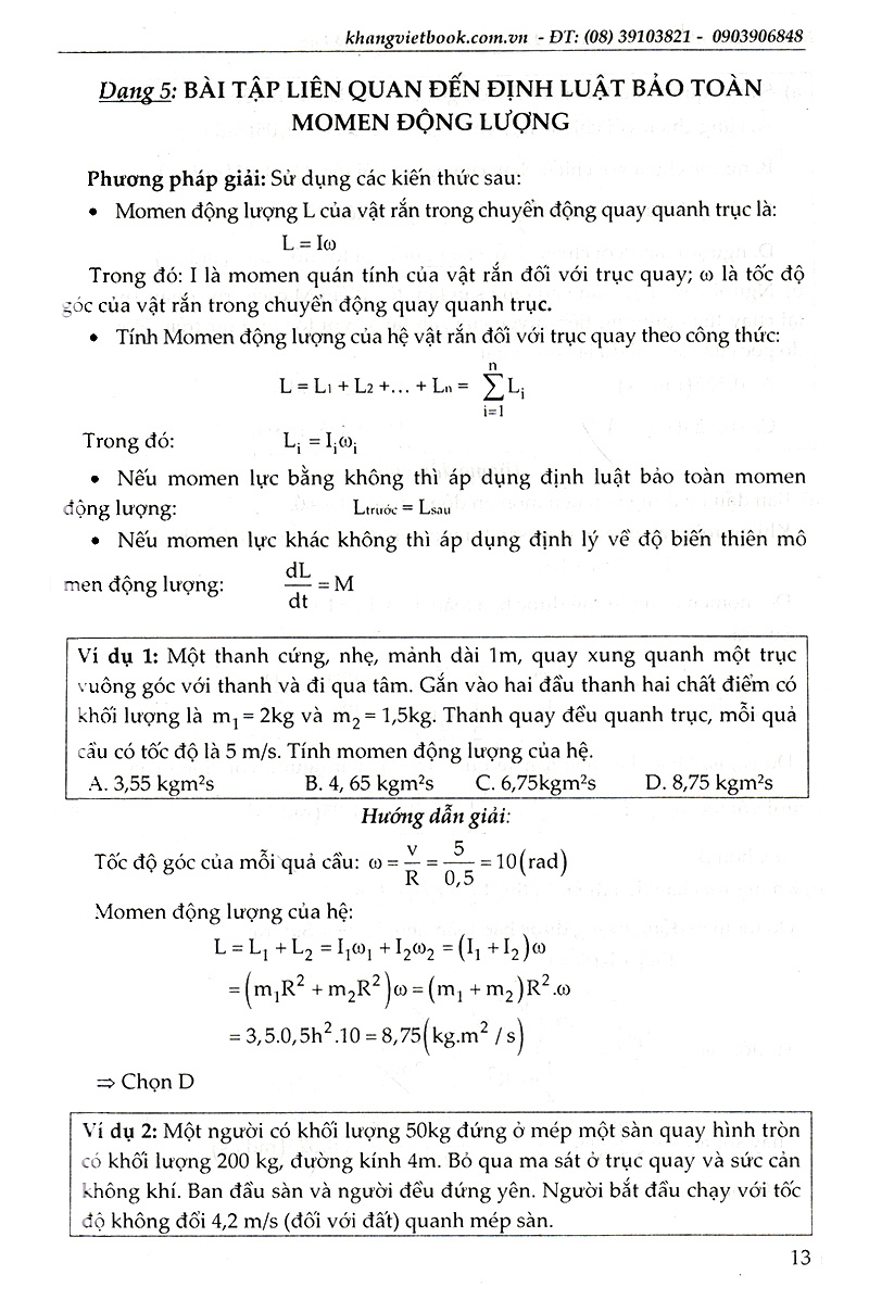 bộ kĩ thuật giải nhanh bài tập trắc nghiệm vật lí 12 - tập 1 - Ảnh 14