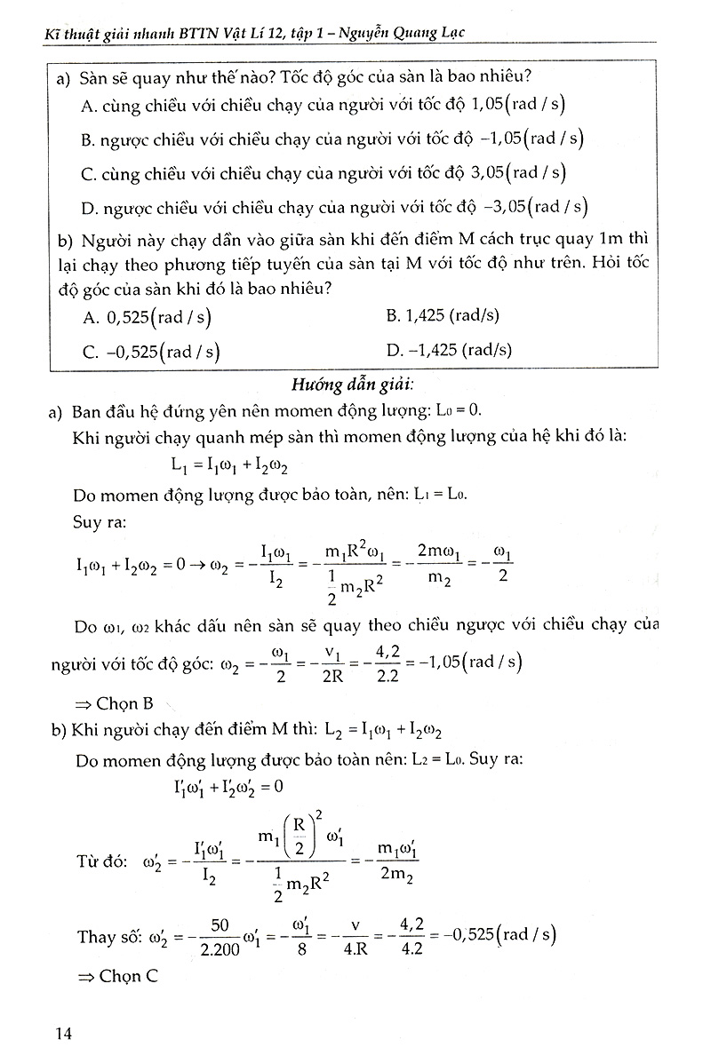 bộ kĩ thuật giải nhanh bài tập trắc nghiệm vật lí 12 - tập 1 - Ảnh 15