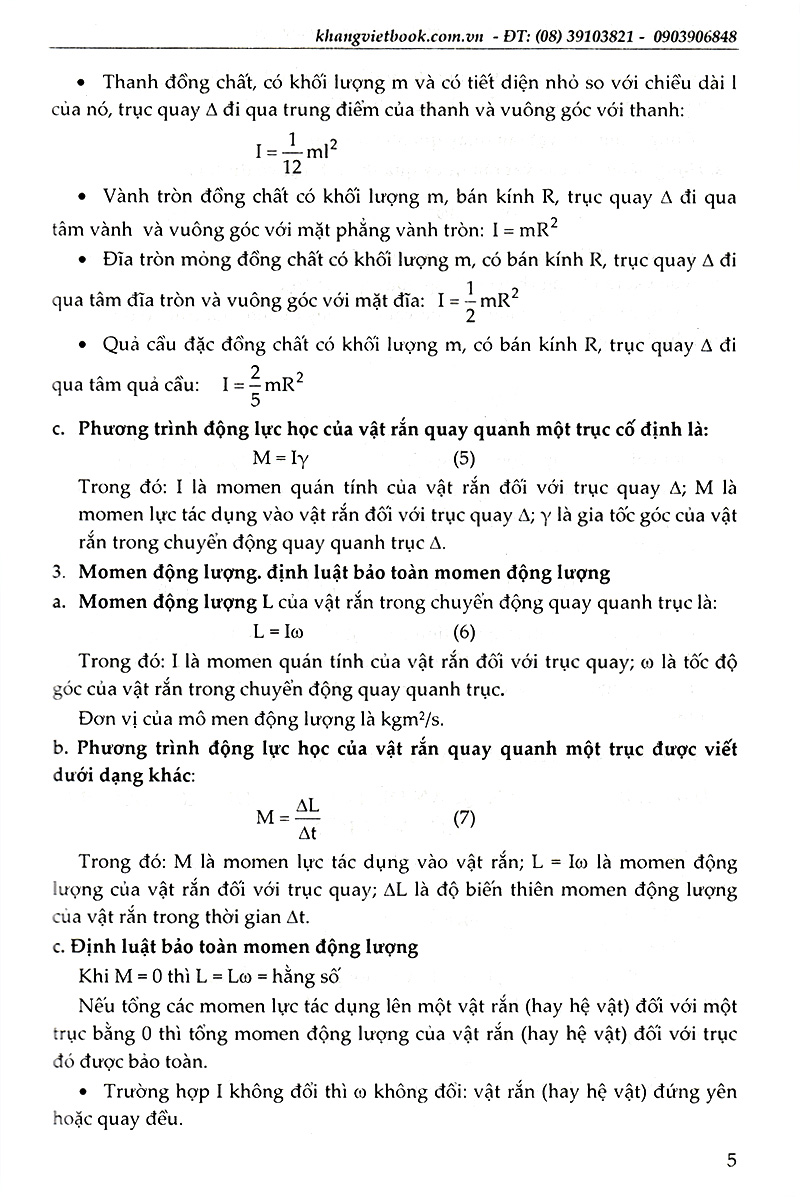 bộ kĩ thuật giải nhanh bài tập trắc nghiệm vật lí 12 - tập 1 - Ảnh 6
