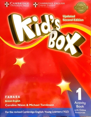 bộ kid's box 2nd ed activity book with online resources level 1