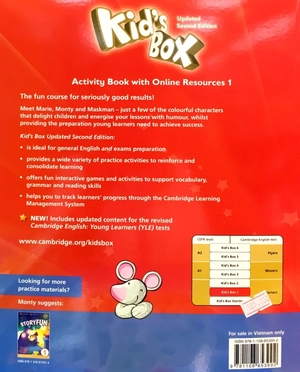 bộ kid's box 2nd ed activity book with online resources level 1 - Ảnh 2