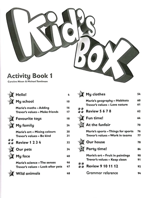 bộ kid's box 2nd ed activity book with online resources level 1 - Ảnh 7