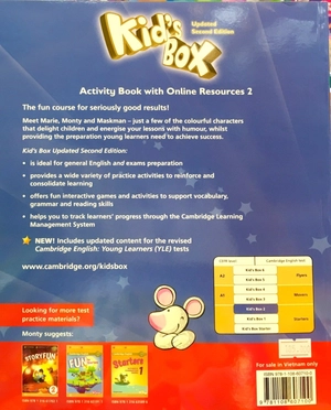 bộ kid's box 2nd ed activity book with online resources level 2 - Ảnh 3