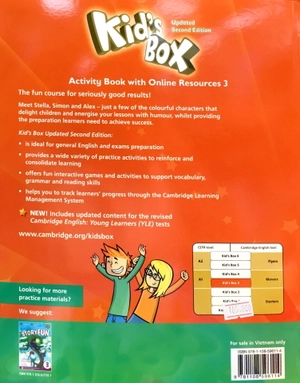 bộ kid's box 2nd ed activity book with online resources level 3 - Ảnh 2