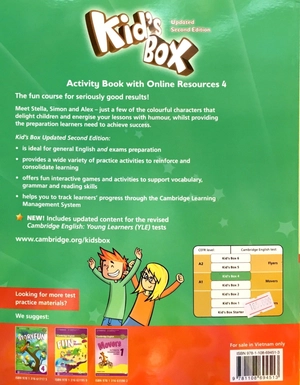 bộ kid's box 2nd ed activity book with online resources level 4 - Ảnh 2