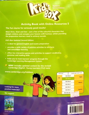 bộ kid's box 2nd ed activity book with online resources level 5 - Ảnh 2