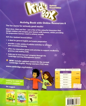 bộ kid's box 2nd ed activity book with online resources level 6 - Ảnh 2
