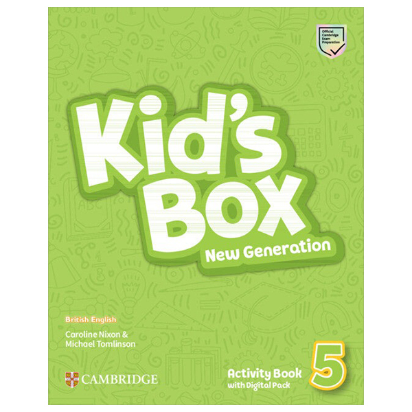 Bộ Kid's Box New Generation 5 - Activity Book With Digital Pack (British English)