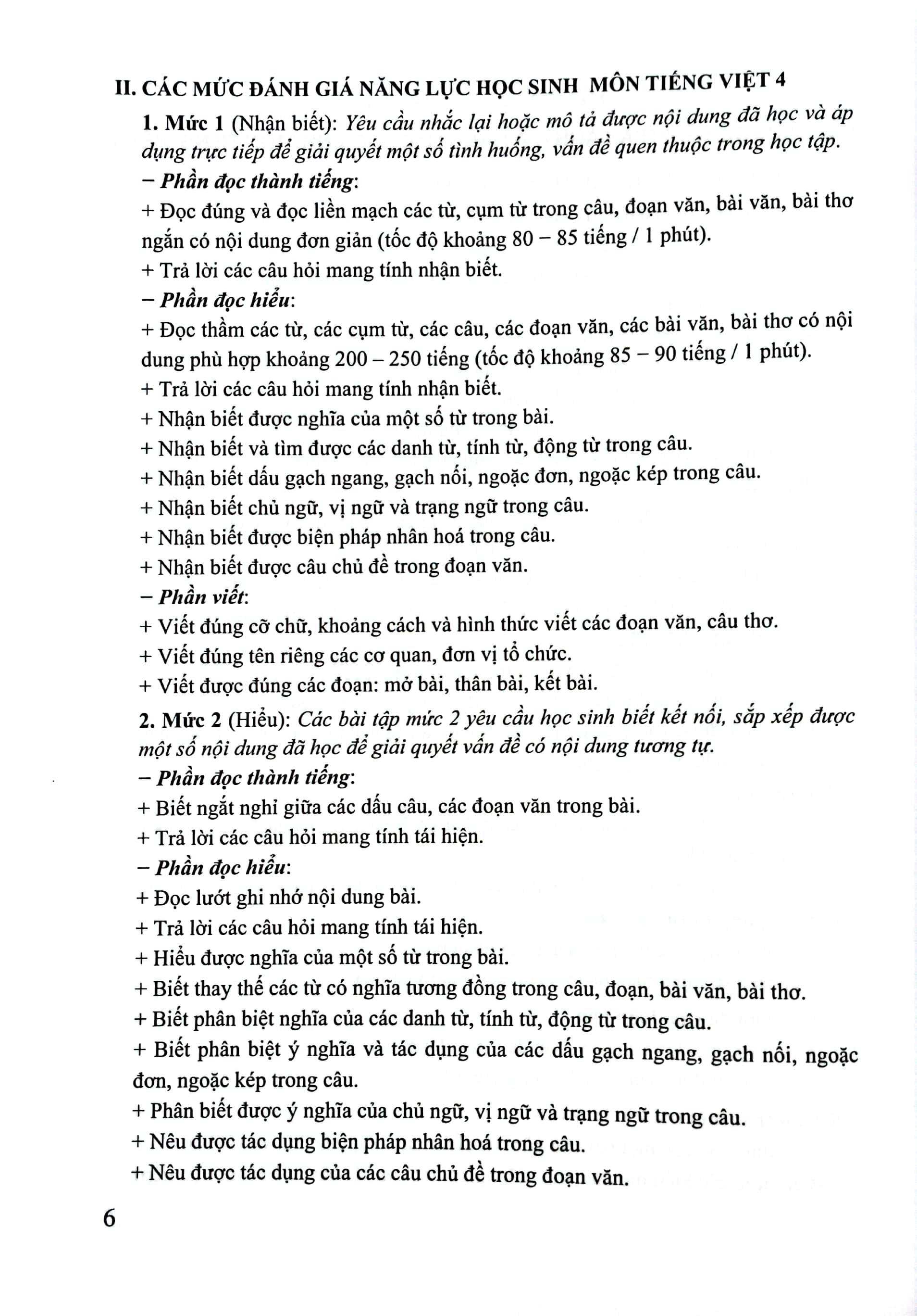 bộ kiểm tra, đánh giá năng lực học sinh lớp 4 môn tiếng việt - học kì 1 - Ảnh 5