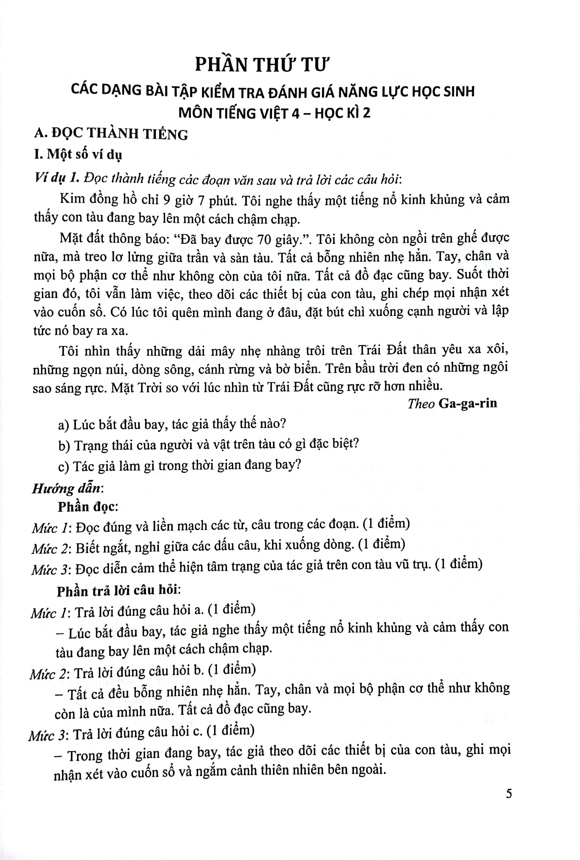 bộ kiểm tra, đánh giá năng lực học sinh lớp 4 môn tiếng việt - học kì 2 - Ảnh 4