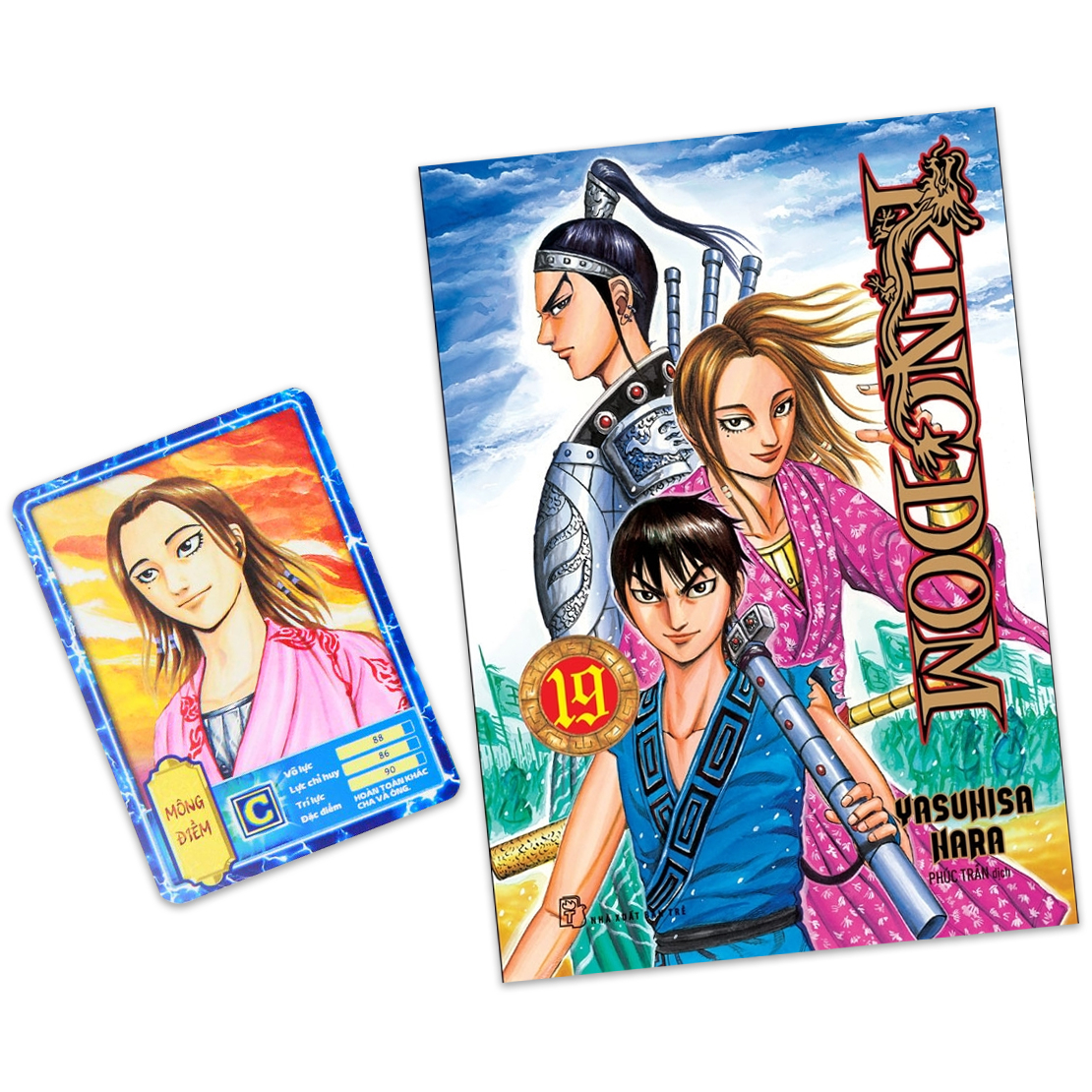 bộ kingdom - tập 19 - tặng kèm postcard hình nhân vật - Ảnh 3