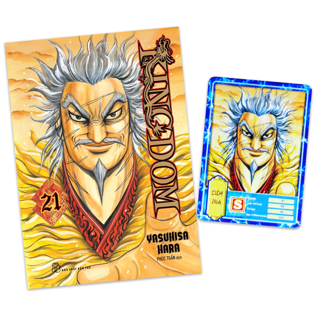 bộ kingdom - tập 21 - tặng kèm thẻ hình nhân vật - Ảnh 3