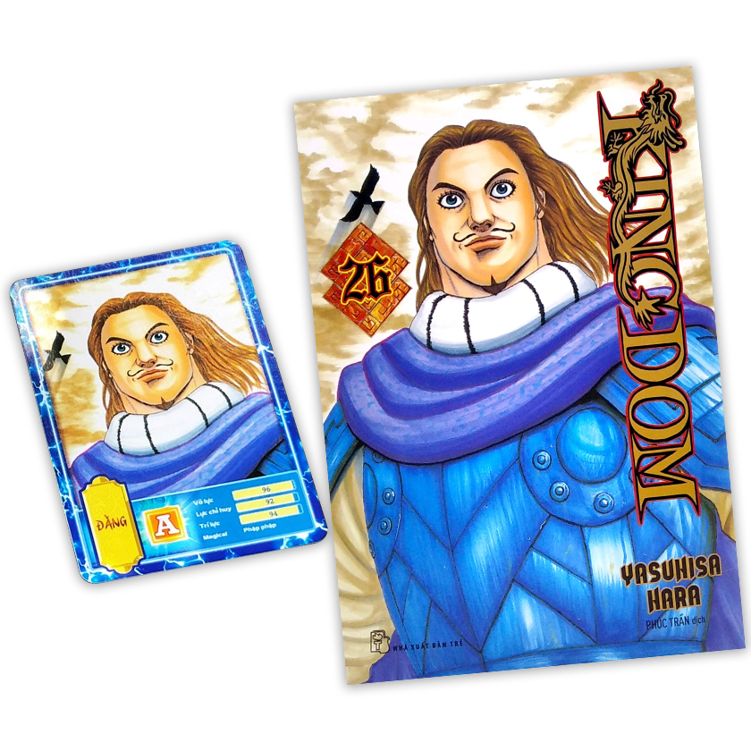 bộ kingdom - tập 26 - tặng kèm thẻ hình nhân vật - Ảnh 2