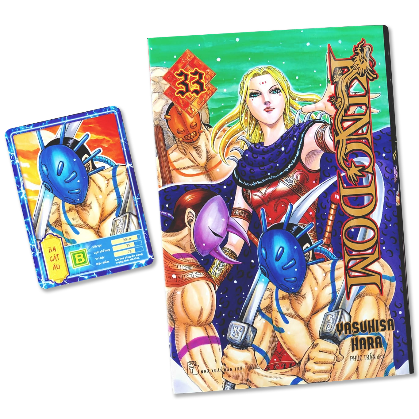 bộ kingdom - tập 33 - tặng kèm thẻ hình nhân vật - Ảnh 3