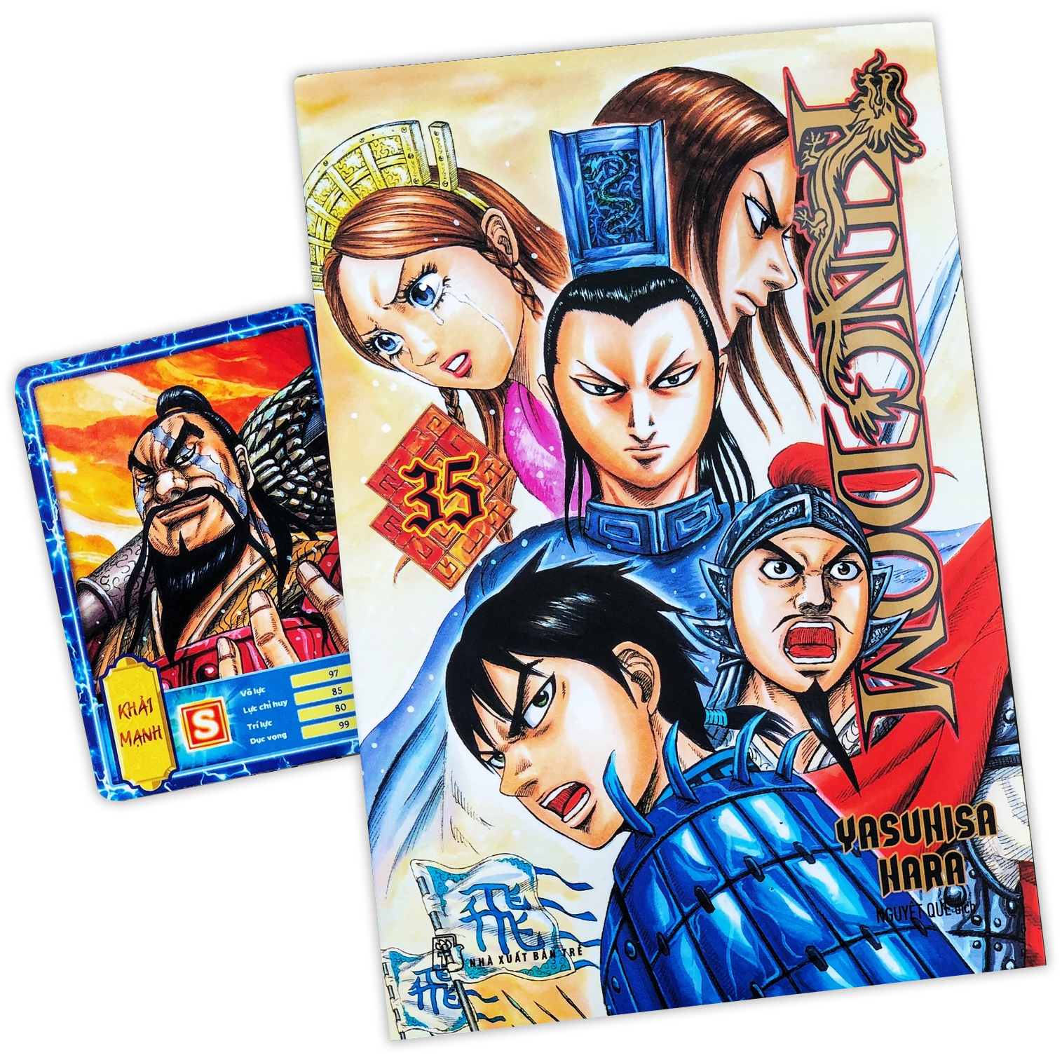 bộ kingdom - tập 35 - tặng kèm thẻ hình nhân vật - Ảnh 3