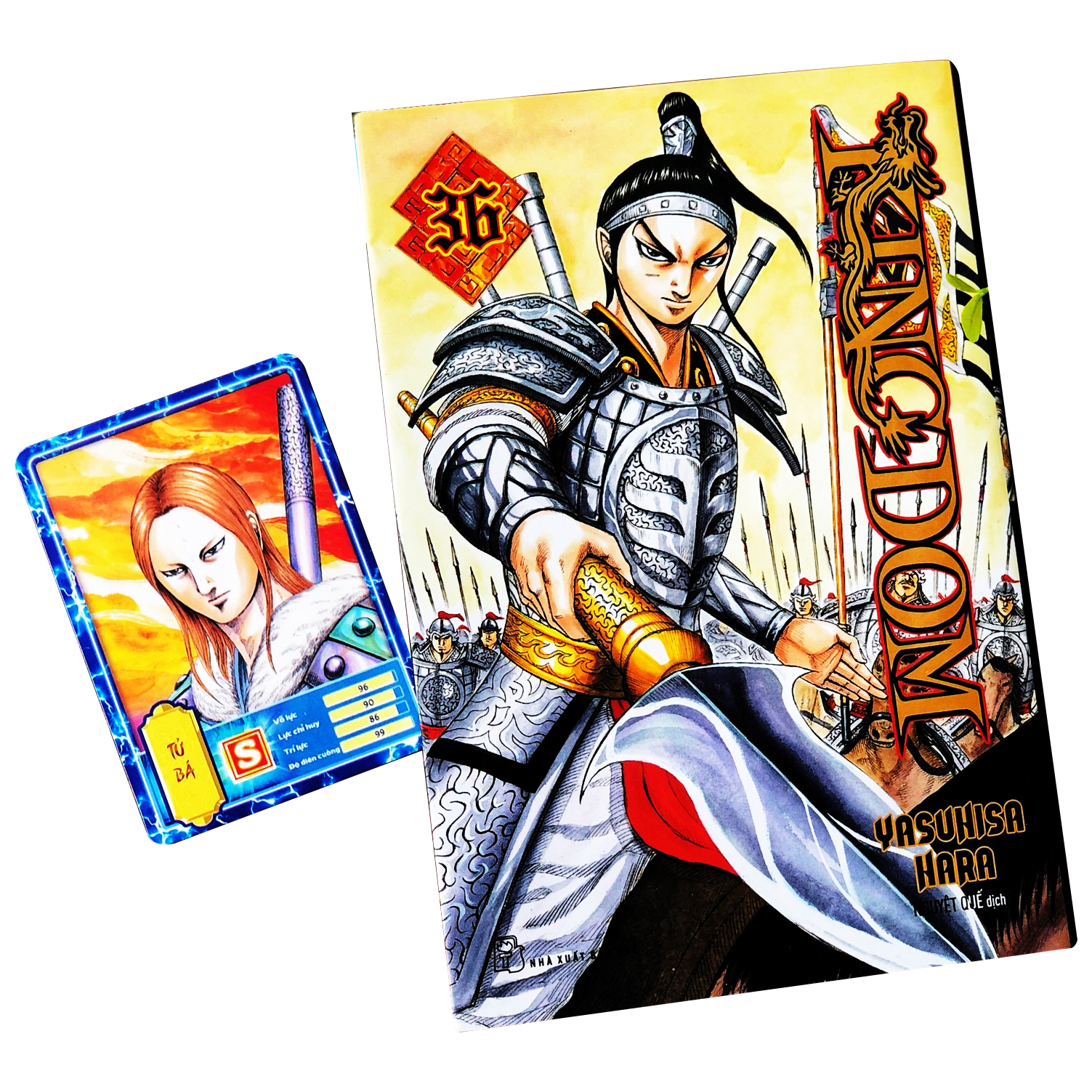 bộ kingdom - tập 36 - tặng kèm thẻ hình nhân vật - Ảnh 3