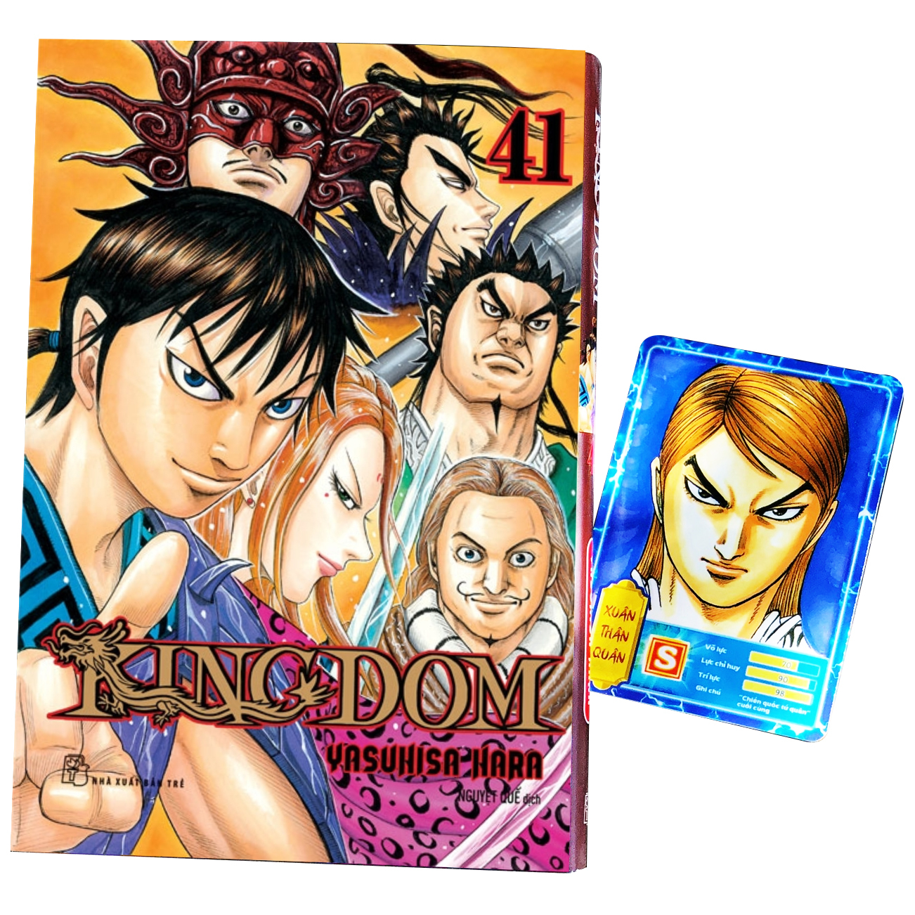 bộ kingdom - tập 41 - tặng kèm thẻ hình nhân vật - Ảnh 3