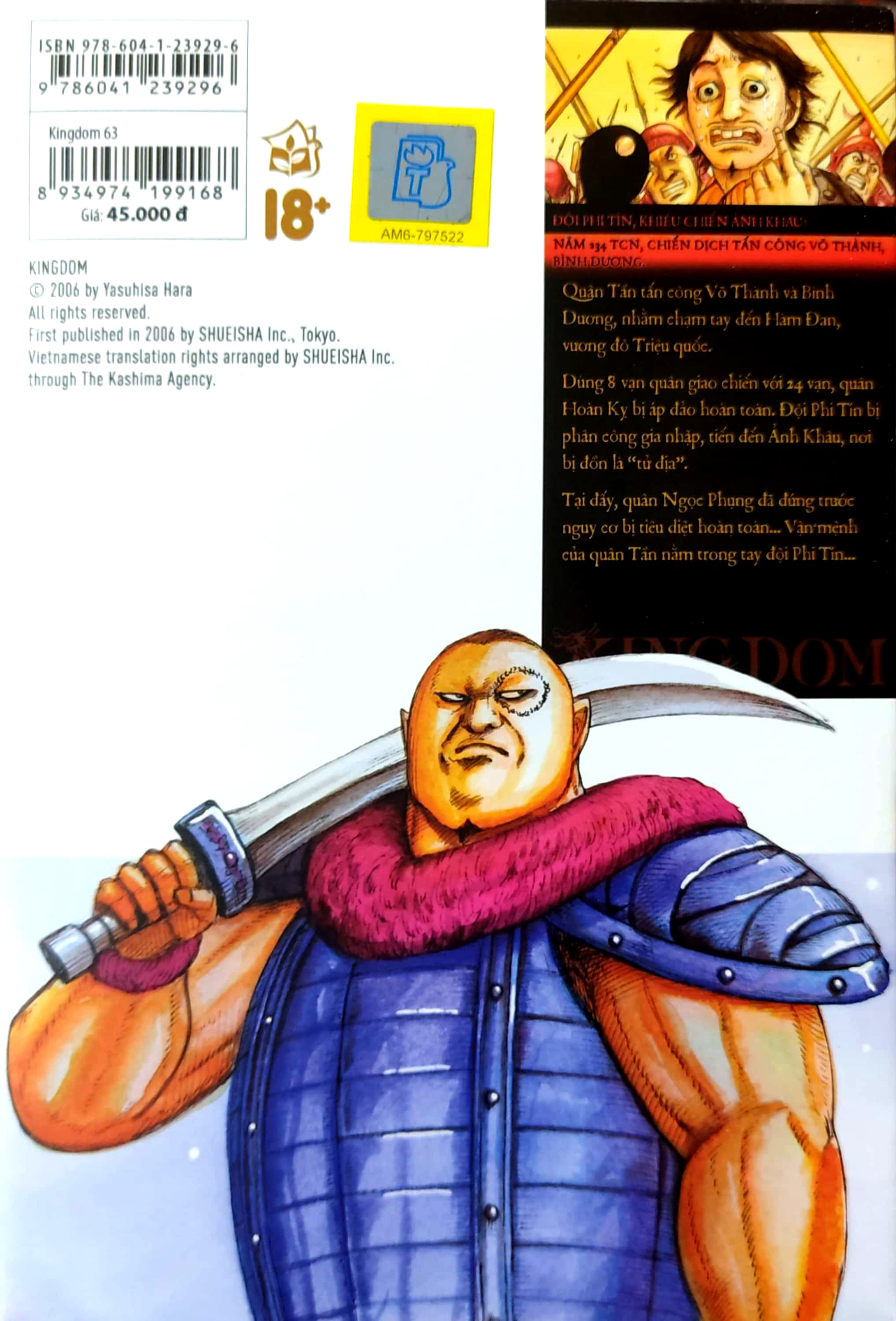 bộ kingdom - tập 63 - tặng kèm thẻ hình nhân vật - Ảnh 8