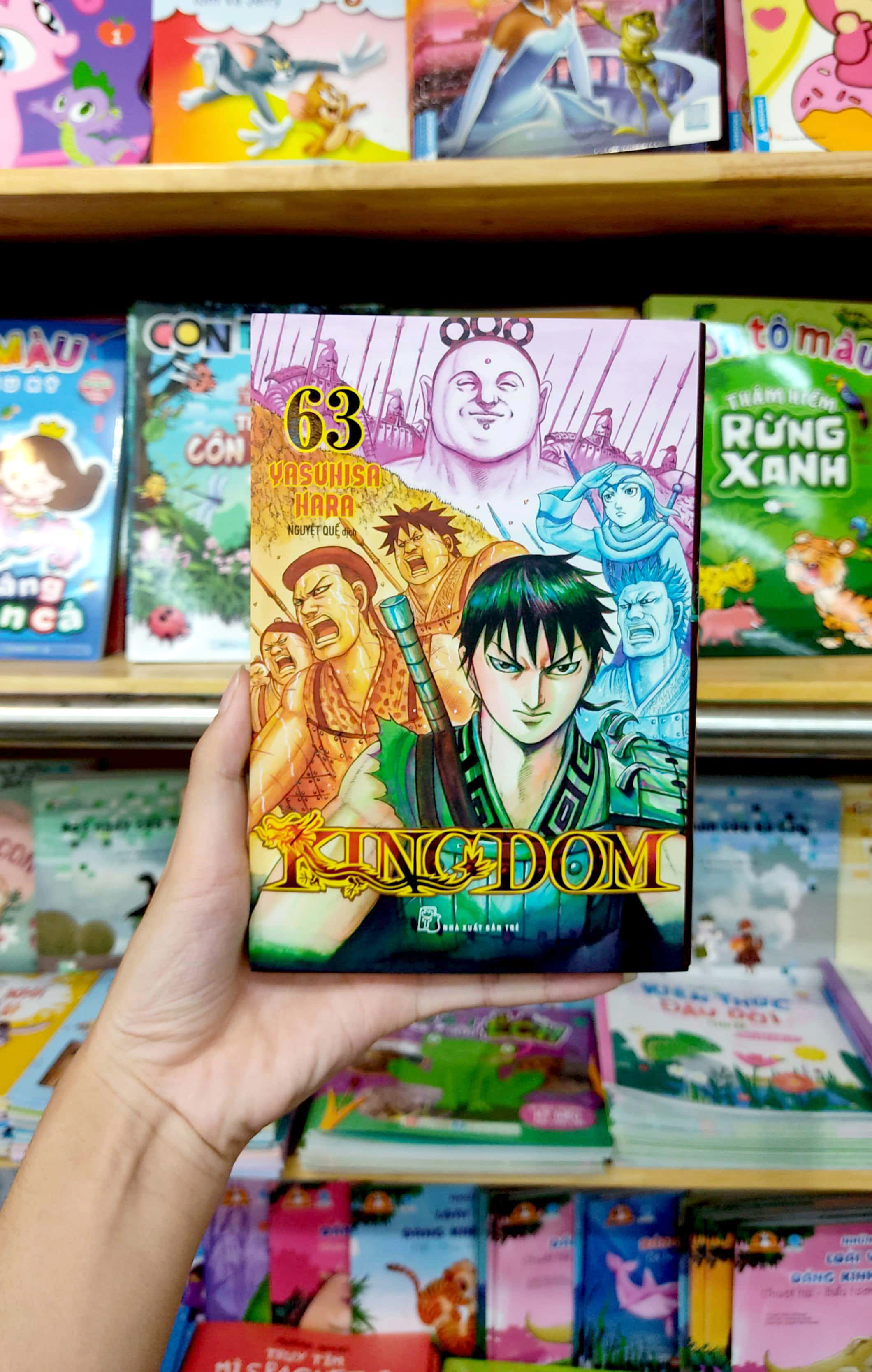bộ kingdom - tập 63 - tặng kèm thẻ hình nhân vật - Ảnh 9