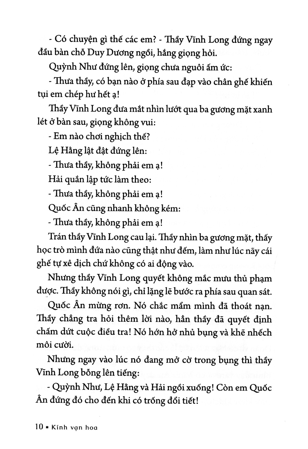 bộ kính vạn hoa - tập 11 - thằng thỏ đế - bên ngoài cửa lớp - họa mi một mình (tái bản 2022) - Ảnh 6