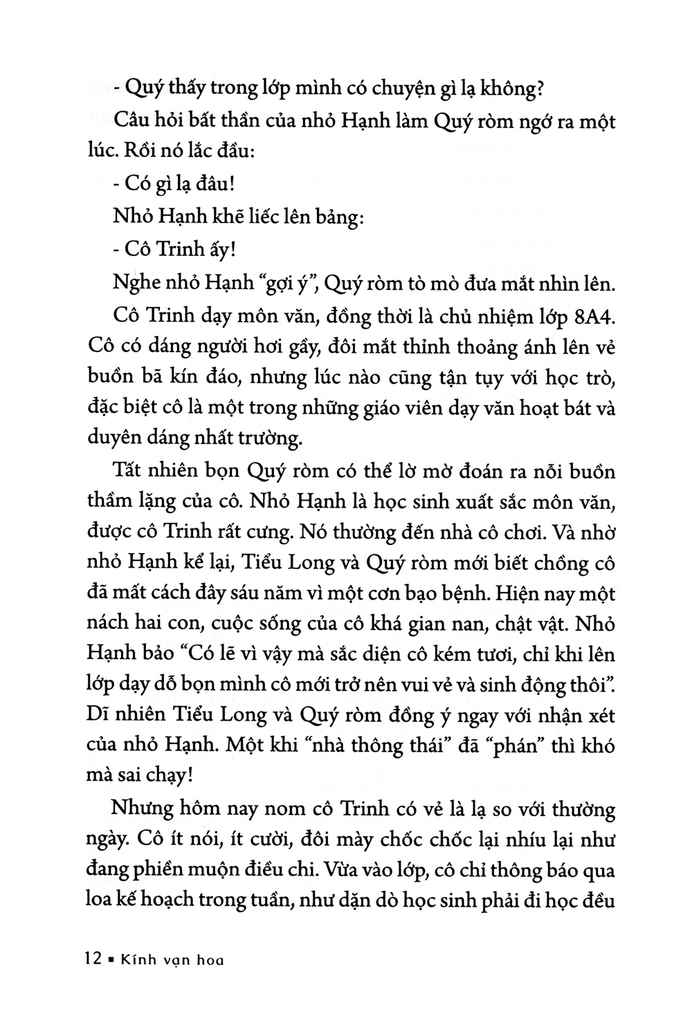 bộ kính vạn hoa - tập 4 - cô giáo trinh - theo dấu chim ưng - tiền chuộc (tái bản 2022) - Ảnh 8
