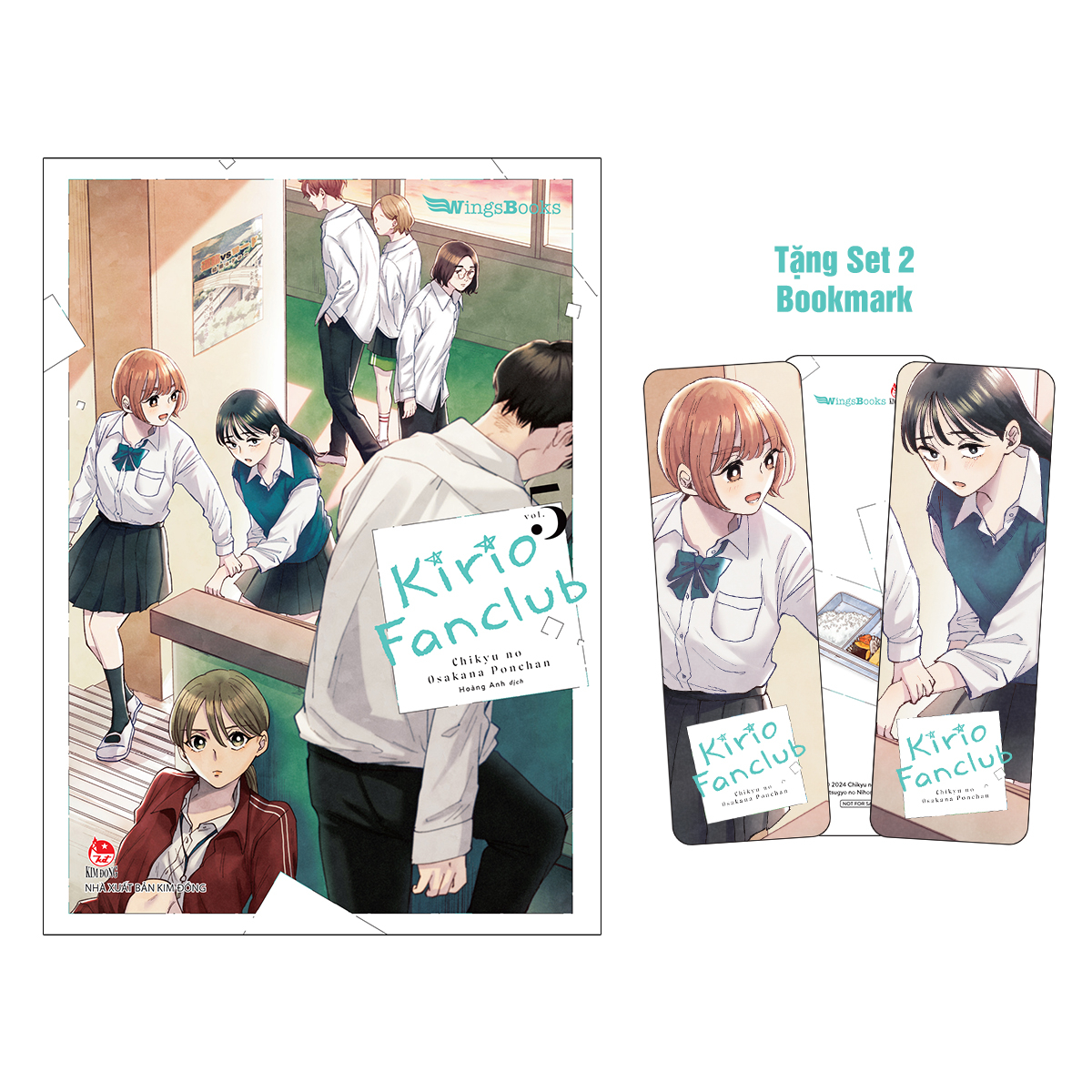 Bộ Kirio Fanclub - Tập 5 - Tặng Kèm Set 2 Bookmark - Ảnh 2