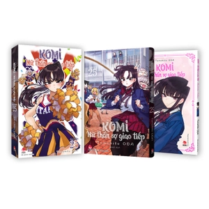 bộ komi - nữ thần sợ giao tiếp - tập 25 - bản đặc biệt - tặng kèm box + illustration gallery - Ảnh 2