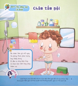 bộ kỹ năng cho trẻ từ 3 đến 6 tuổi - dạy con học lễ giáo - lớp chồi 1 (tái bản) - Ảnh 6