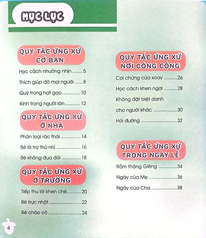 bộ kỹ năng cho trẻ từ 3 đến 6 tuổi - dạy con học lễ giáo - lớp lá 2 (tái bản) - Ảnh 3