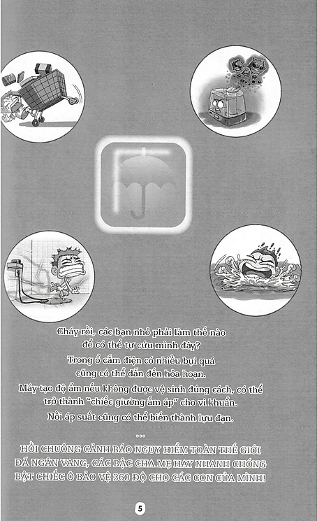 bộ kỹ năng sinh tồn cho trẻ - tập 3: trong nhà chưa chắc đã an toàn đâu nhé (tái bản) - Ảnh 4