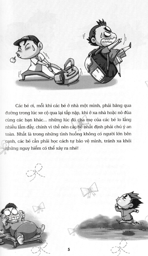 bộ kỹ năng sinh tồn cho trẻ - tập 4: những cạm bẫy ngoài đường phố (tái bản) - Ảnh 3