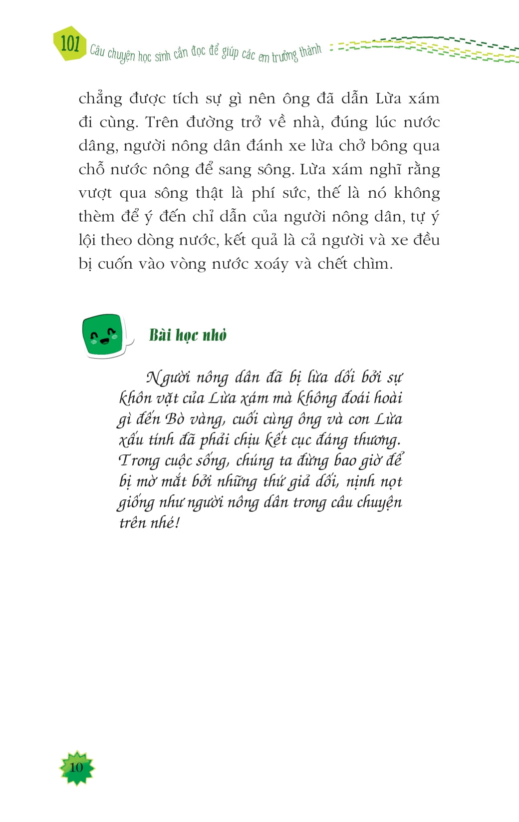 Bộ Kỹ Năng Sống Dành Cho Học Sinh - 101 Câu Chuyện Học Sinh Cần Đọc - Giúp Các Em Trưởng Thành (Tái Bản 2024) - Ảnh 10