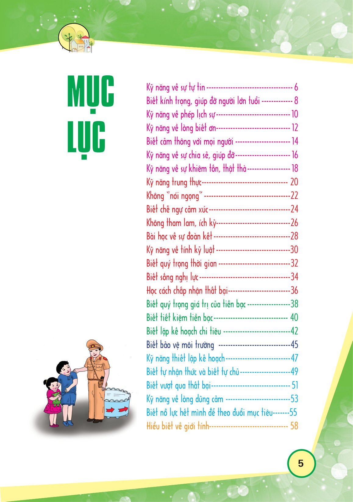 bộ kỹ năng sống dành cho học sinh tiểu học - 50 điều cần thiết cho học sinh tiểu học (tập 2) - Ảnh 6