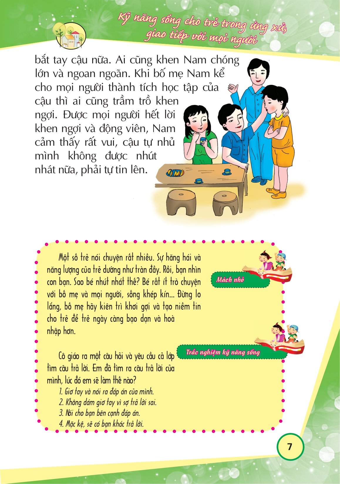 bộ kỹ năng sống dành cho học sinh tiểu học - 50 điều cần thiết cho học sinh tiểu học (tập 2) - Ảnh 8