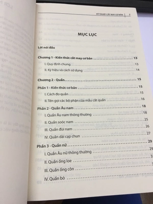bộ kỹ thuật cắt may cơ bản - tập 1 (dành cho người mới học) (tái bản 2018) - Ảnh 3