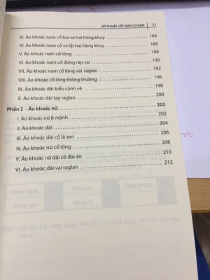 bộ kỹ thuật cắt may cơ bản - tập 1 (dành cho người mới học) (tái bản 2018) - Ảnh 4